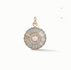 Emily Labradorite 14k Charm